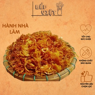 Hành phi nhà làm ICHII, hành phi sạch nguyên chất 100% thơm giòn gói 150g