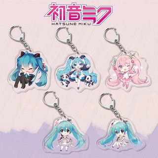 Móc khóa mica VOCALOID MIKU