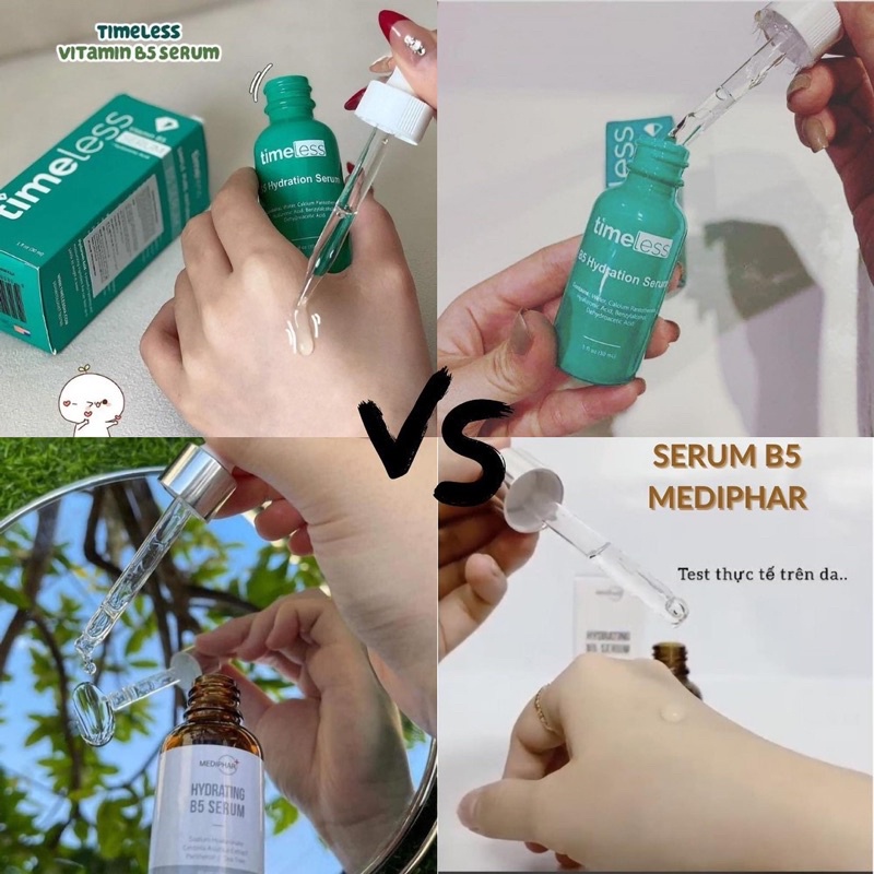 Serum B5 Mediphar & Serum B5 Timeless