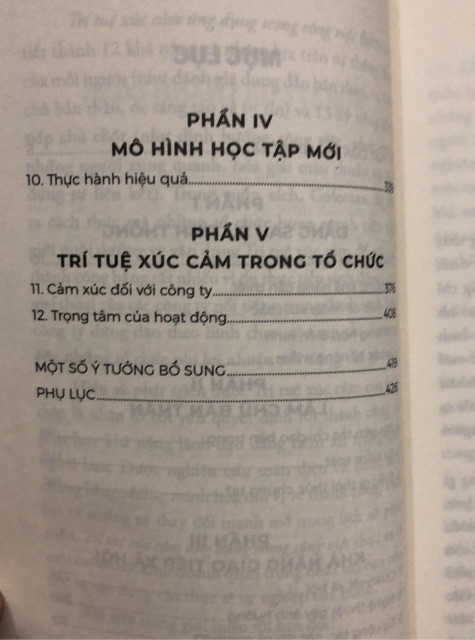 Sách - Trí tuệ xúc cảm ứng dụng trong công việc