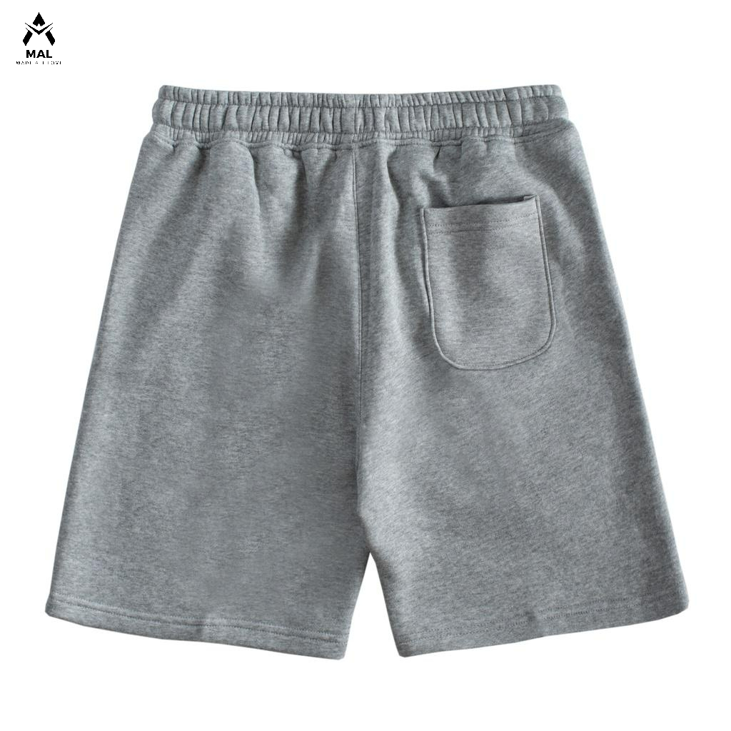 Quần Short Thun Trơn Nam Chất Nỉ Vải Dày Có Túi Trước Sau -MALQS001- MAL STORE