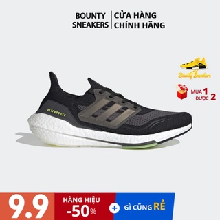 Giày Adidas CHÍNH HÃNG - Ultra Boost 21 Bounty Sneakers giày thể thao nam đen - FY0374
