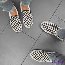 [Mã Van CR] Giày Vans caro bàn cờ, slip on nam nữ đẹp nhất 2021 - FULL BILL BOX