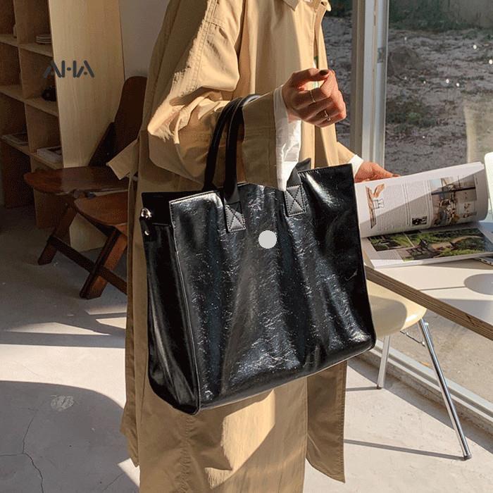 Túi xách AHA official chất liệu da mềm cỡ lớn thiết kế mới cao cấp thời trang cho nữ