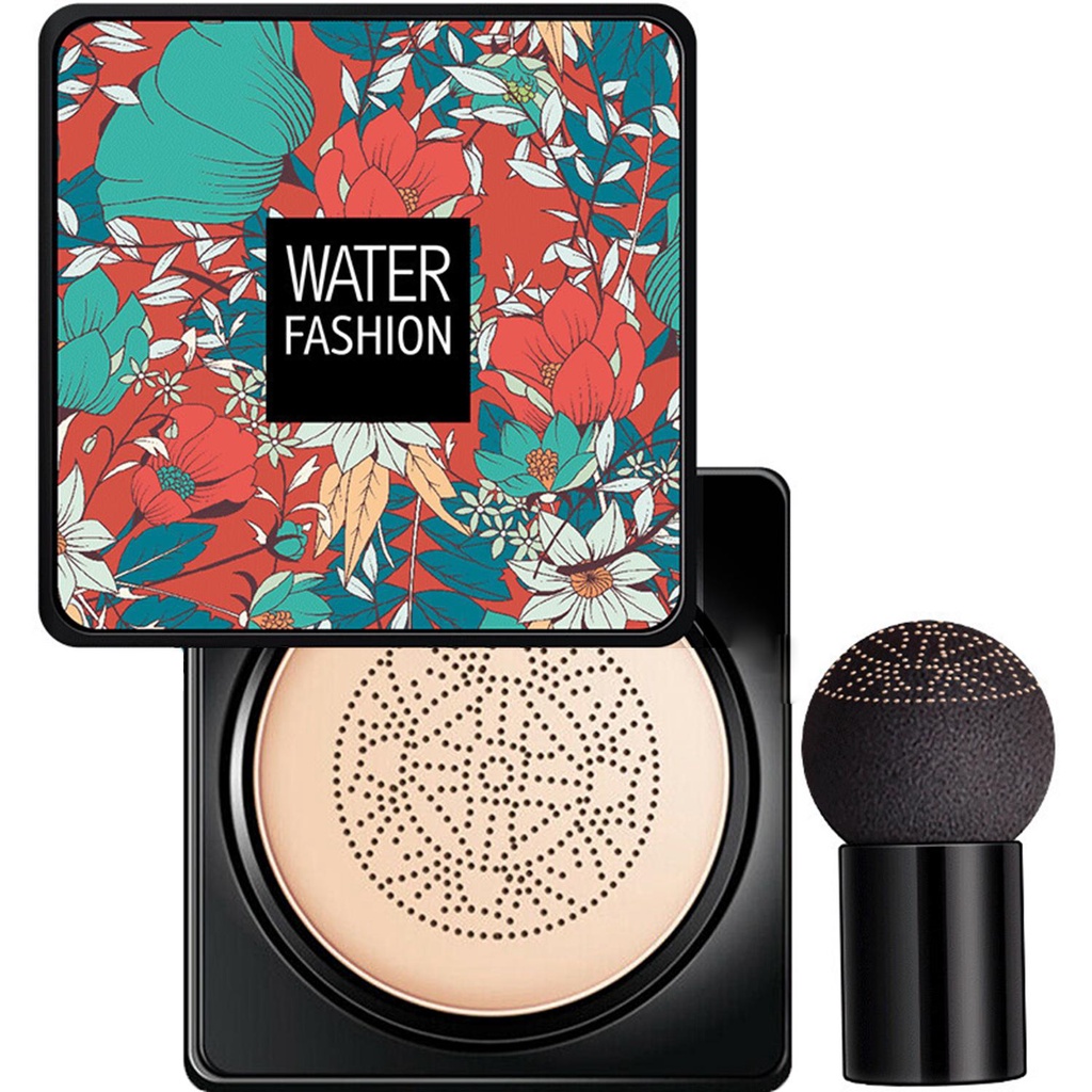 WATTLE Phấn Nước Air Cushion BB CC Cream Kiềm Dầu Làm Nền Trang Điểm Mặt Kèm Mút