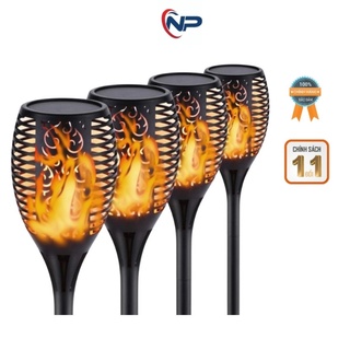 Đèn Năng Lượng Mặt Trời, Đèn Ngọn Đuốc Trang Trí Sân Vườn, Nhà Cửa 12 Chip led Led, Chống Nước Cảm Biến Ánh Sáng