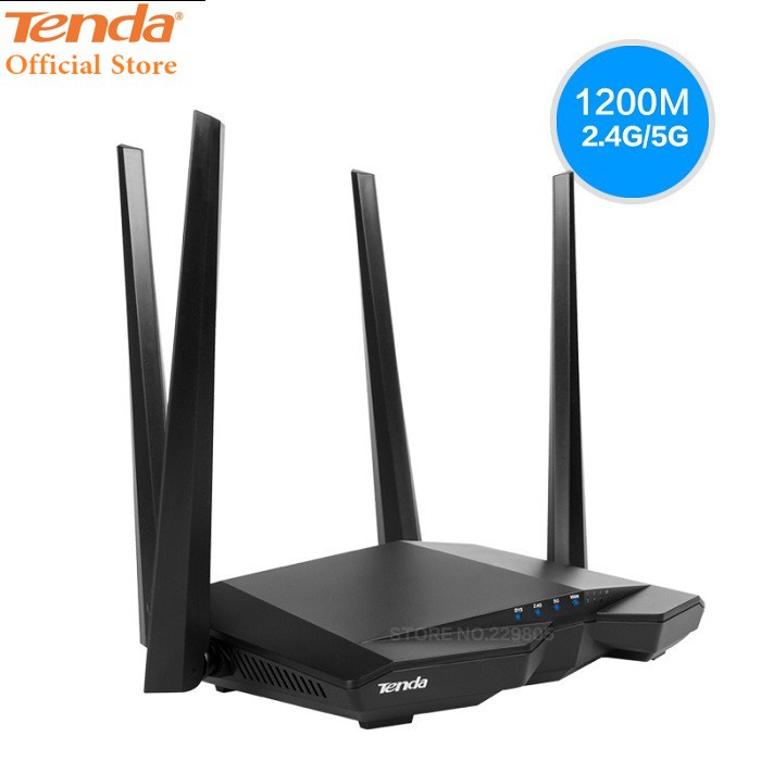 Thiết bị phát Wifi chuẩn AC 1200Mbps Tenda AC6 | BigBuy360 - bigbuy360.vn