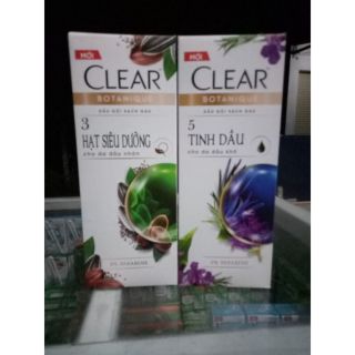 Dầu gội sạch gầu clear 3 hạt siêu dưỡng cho da đầu nhờn