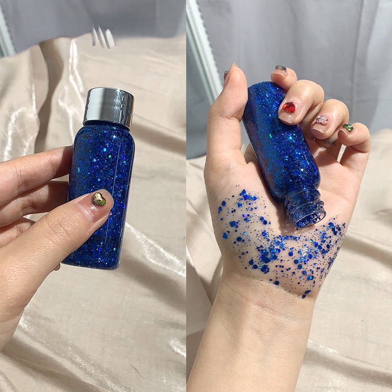 Phấn Mắt Dạng Gel Ánh Kim Tuyến Lấp Lánh Nhiều Màu Sắc