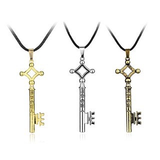 Dây chuyền bằng da mặt mô phỏng nhân vật phim Attack on Titan Eren jaeger