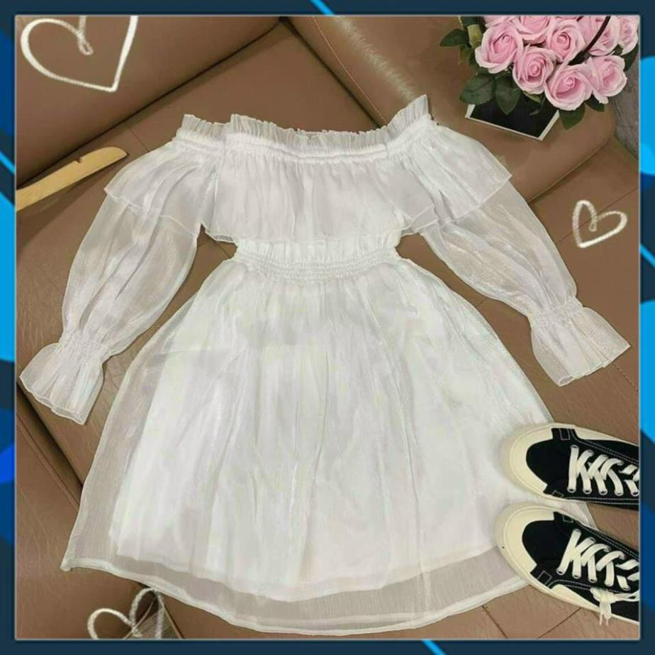 Đầm xòe nữ cá tính, đầm thời trang, kiểu dáng đẹp, đường may kỹ, hàng chuẩn đẹp bán shop, phom dưới 54kg . | BigBuy360 - bigbuy360.vn