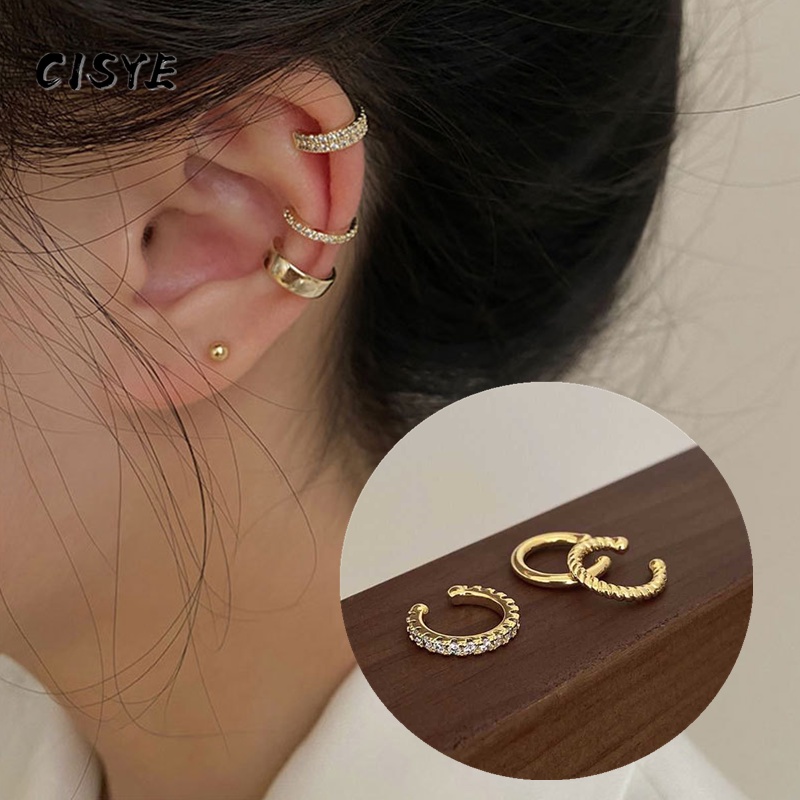 Set 3/ 2/ 1 khuyên tai đính đá thời trang nữ