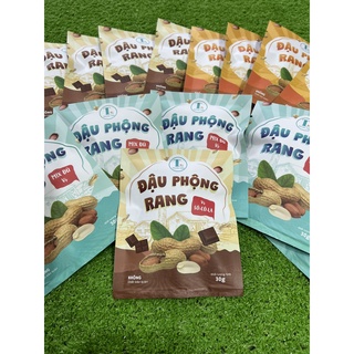 Đậu phộng rang đủ vị (Vị Bạc hà, Sô-cô-la, Gừng, Muối sấy, Mix đủ vị)