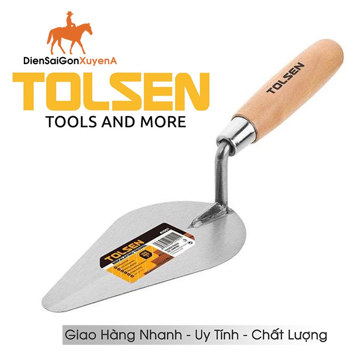 Bay Hồ Bầu Cán Gỗ - bay xây dựng làm hồ 130mm 5inch Tolsen 41008