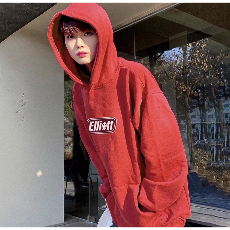 [DEAL SỐC] Áo hoodie nỉ lót lông cao cấp ulzzang nam nữ basic 4 màu ELLIOTT