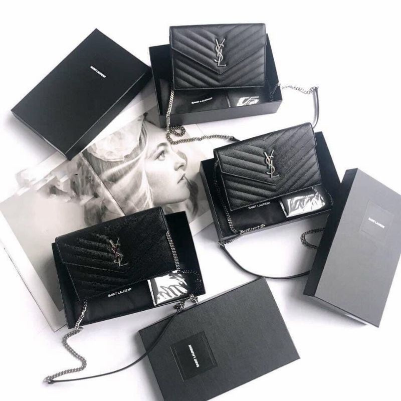 Ysl envelop woc Size 19 CM