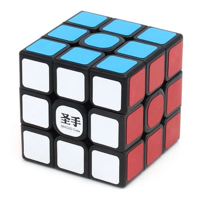 Rubik 3x3 ShengShou Legend S Khối Lập Phương Đồ Chơi Rubic 3 Tầng Hộp Xanh ( Viền Đen )