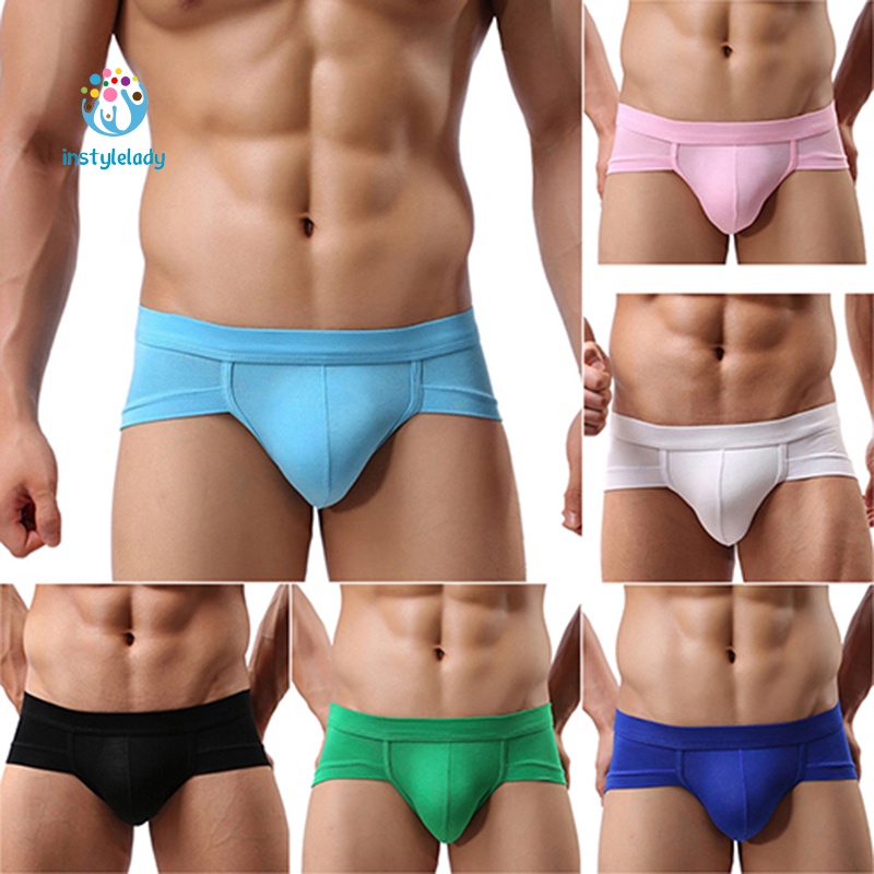 Quần lót thiết kế độc đáo màu trơn thời trang cho nam