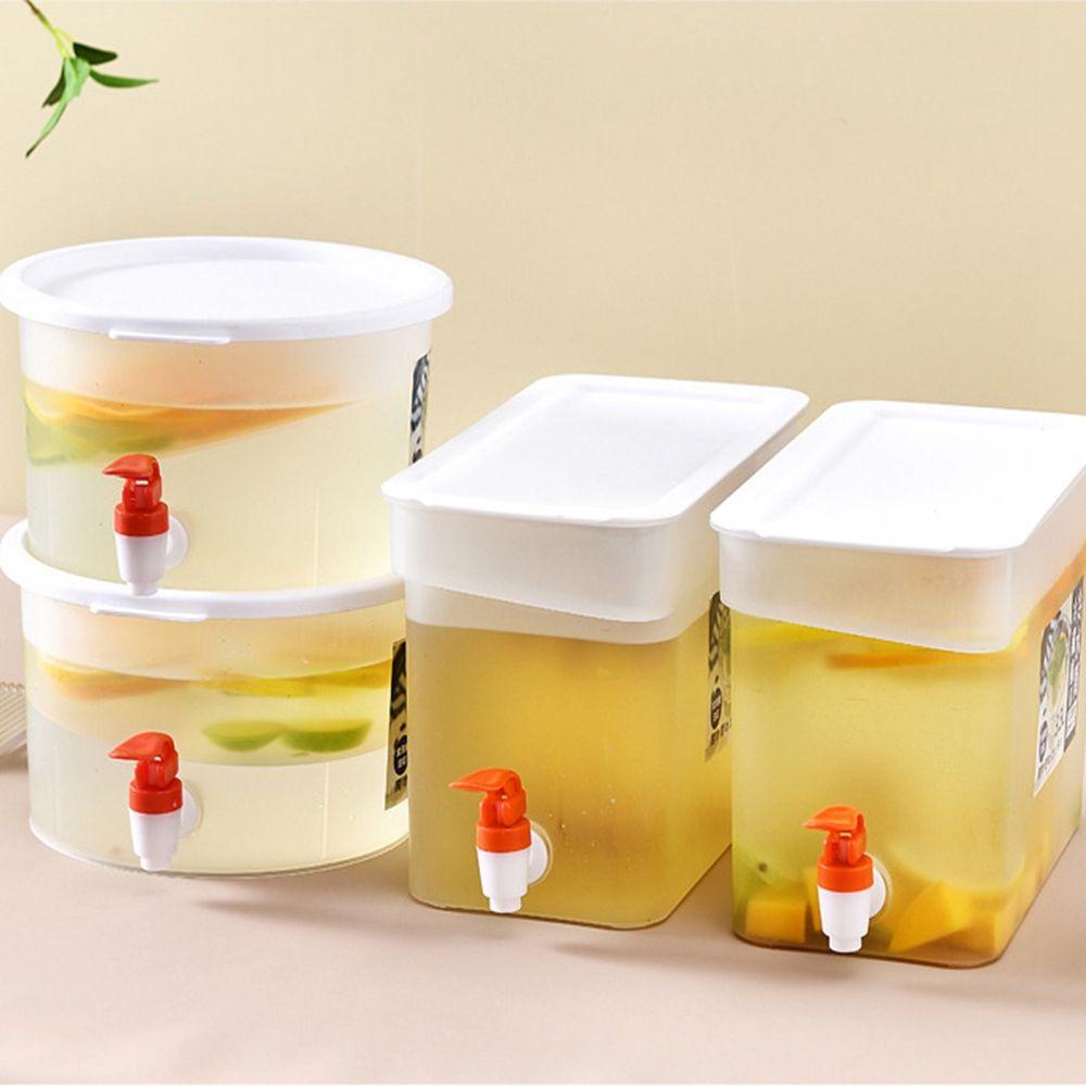 Bình Đựng Nước Lạnh Có Vòi Rót Bằng PP Kín Và Sức Chứa Lớn Dùng Trong Tủ Lạnh Mùa Hè