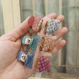 Kẹp đỉnh,kẹp mái nhí kim tuyến 2.5cm