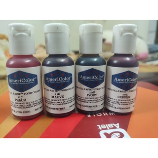 Màu thực phẩm AmeriColor - hàng còn hạn, không đổi trả