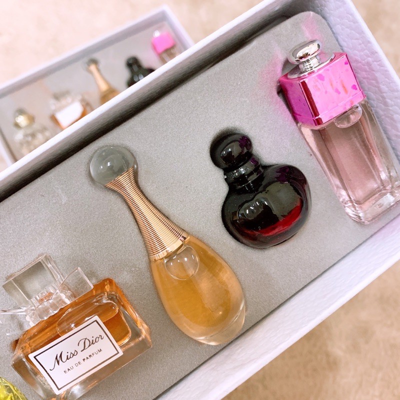 Nước Hoa Mini Dio Set 5 Chai Siêu Thơm có Video Ảnh Thật | Thế Giới Skin Care