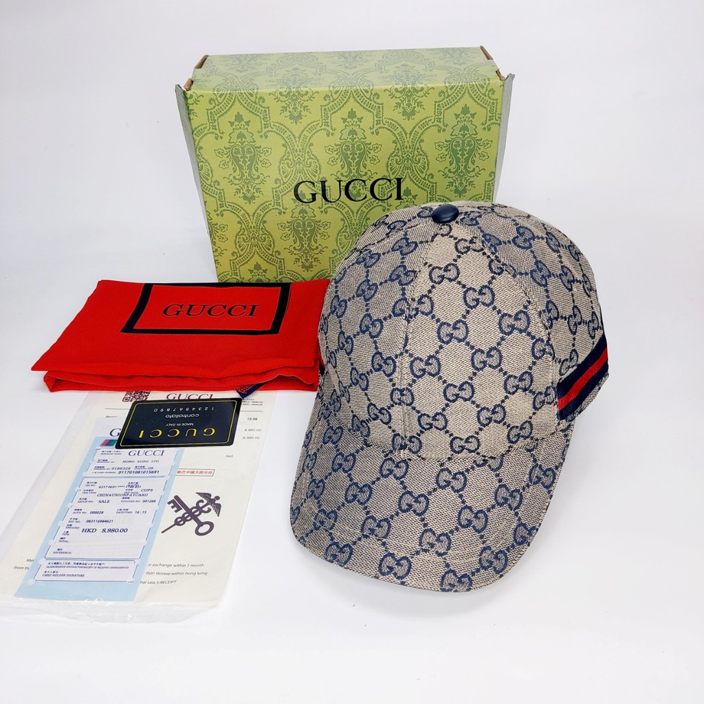 Nón kết gc Mũ lưỡi trai Gc truyền thống màu xanh navi thời trang nam nữ cao cấp full box hộp (Nón thiết kế) cực đẹp .