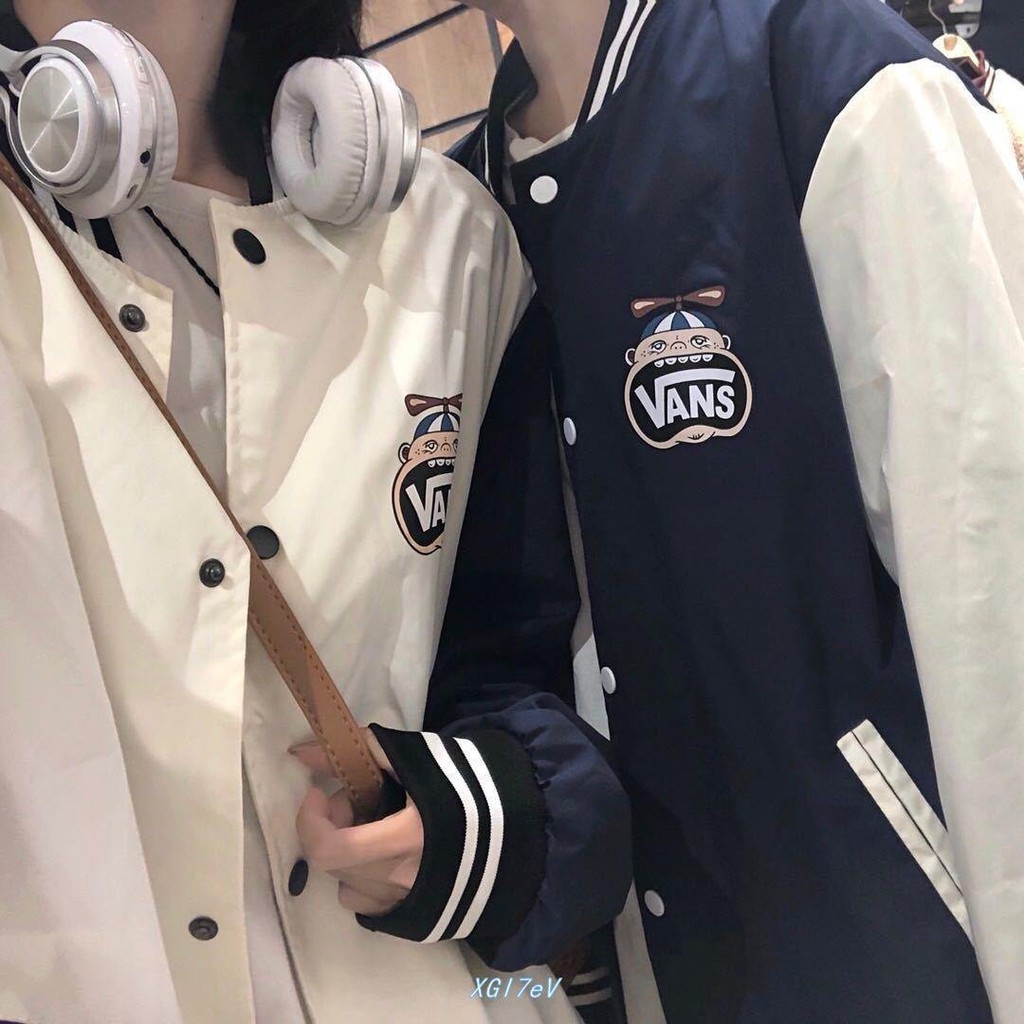 Vans Bomber Unisex nam nữ/ áo khoác bomber unisex đôi nam nữ | BigBuy360 - bigbuy360.vn