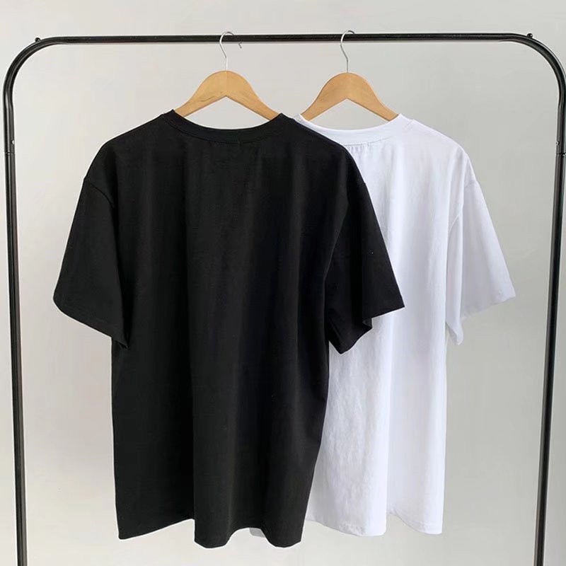 Áo Thun Tay Ngắn Dáng Rộng In Chữ Thời Trang Mùa Hè Cho Nam Size M-8XL