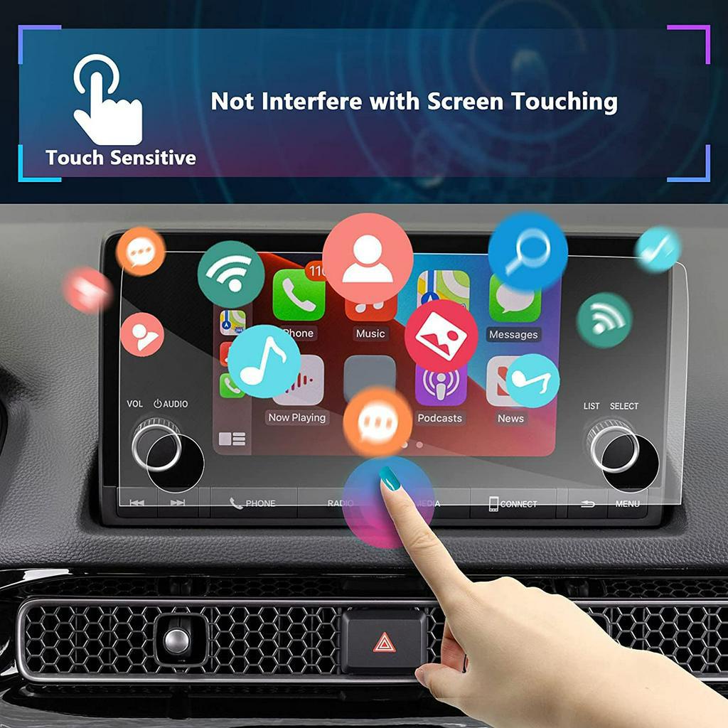 Miếng dán màn hình Honda Civic 2023 trong suốt cao chống xước chống va đập hiệu quả