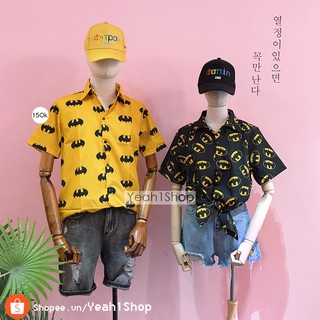 [Yeah1Shop]- Áo sơ mi hoạt hình Batman (M,L,XL) (SMHH)