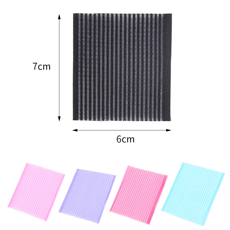 Bộ 6 Miếng Dán Tóc Hình Vuông Dễ Thương Cho Nữ