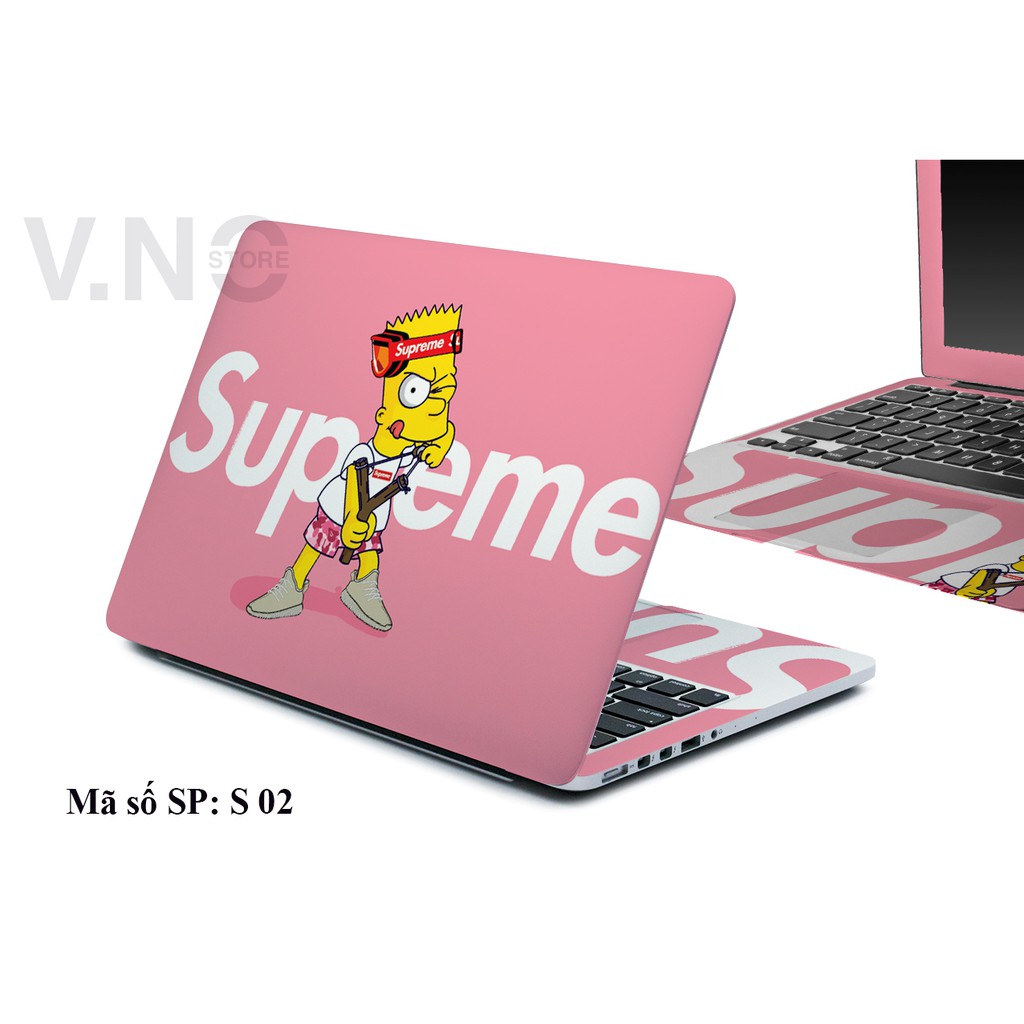 Miếng dán máy tính V.NO SKIN Simpson supreme cao cấp các dòng máy dell/asus/acer/lenovo/hp/macbook | BigBuy360 - bigbuy360.vn