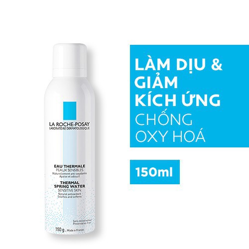 Nước Xịt Khoáng Làm Sạch Và Làm Dịu Cho Da Nhạy Cảm La Roche-Posay Thermal Spring Water 150-300ml - Khongcoson