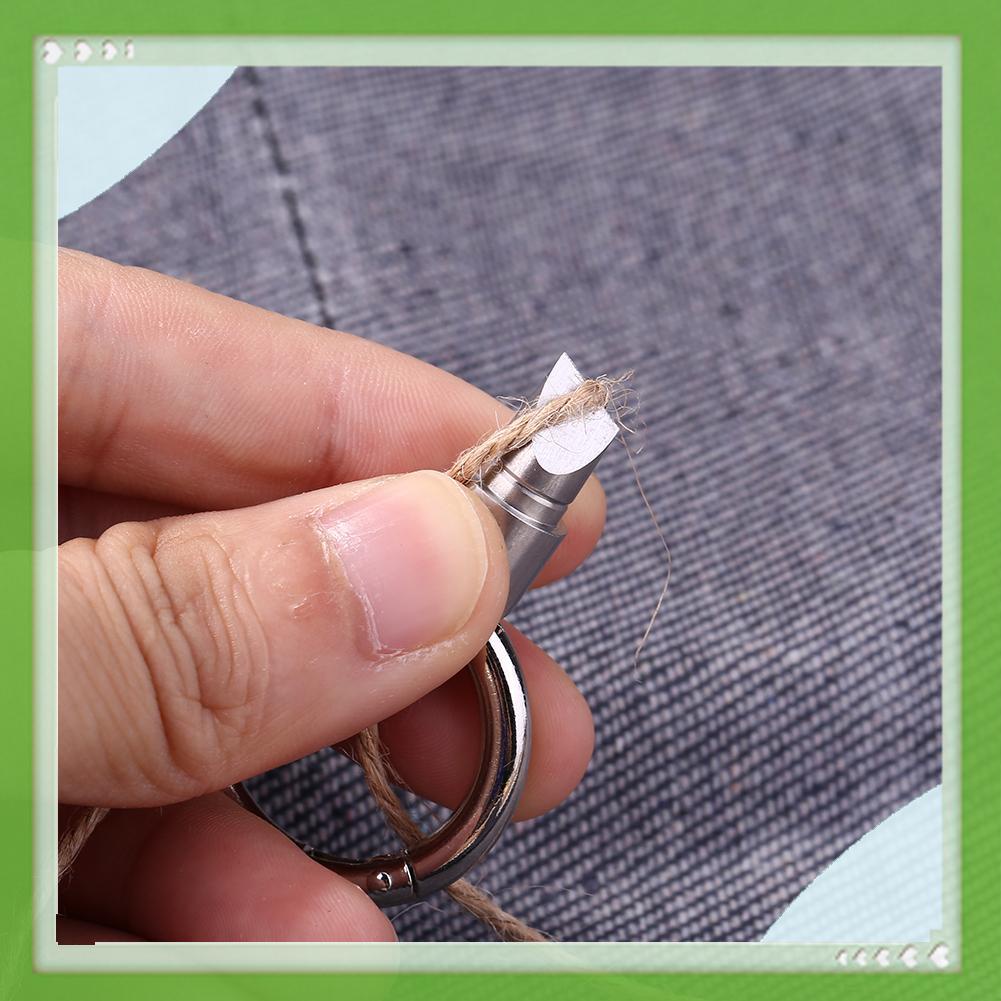 Dao cắt có móc khóa mini edc bằng thép không gỉ