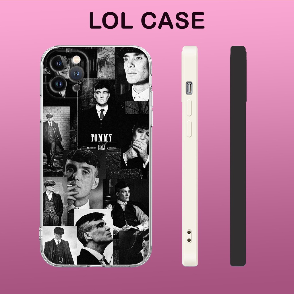 Ốp lưng tommy shelby black collage art pro 13 11 12 promax 7 8 plus xs X Xr  ART20224380