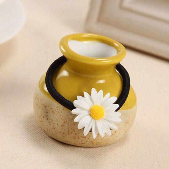 {giá sale} {Giá xuất xưởng} Buộc tóc hoa Cúc Hoạ Mi Hàn Quốc chất đẹp chất đẹp..