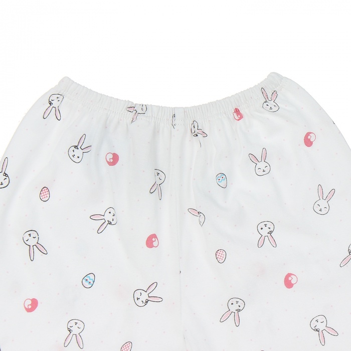 Quần dài sơ sinh Kiza in hình Thỏ
