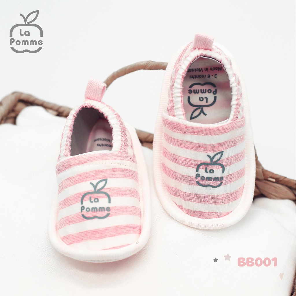 Giày vải sơ sinh La Po mme Booties