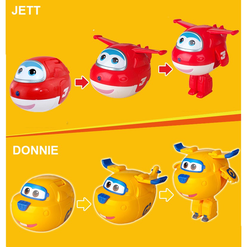 Đồ chơi trứng biến hình super wings đồ chơi trẻ em Jett, Paul, Mirra, Dizzy, Albert , Chase, Flip, Donnie, Astra, Todd