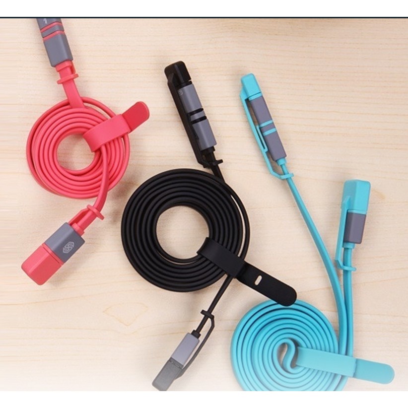 Dây cáp sạc 2 in 1 lightning và Micro USB Nillkin