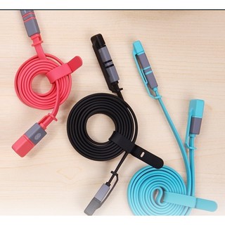 Dây cáp sạc 2 in 1 lightning và Micro USB Nillkin