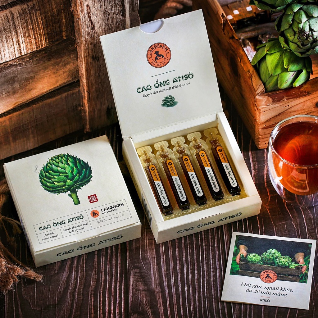 Cao atiso nước cao ống atiso LANGFARM, Đà Lạt