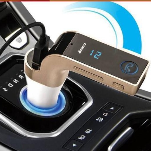 Tẩu Car G7 Sạc, nghe nhạc USB thẻ nhớ và Bluetooth trên ô tô