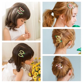 Kẹp tóc hình trái cây dễ thương