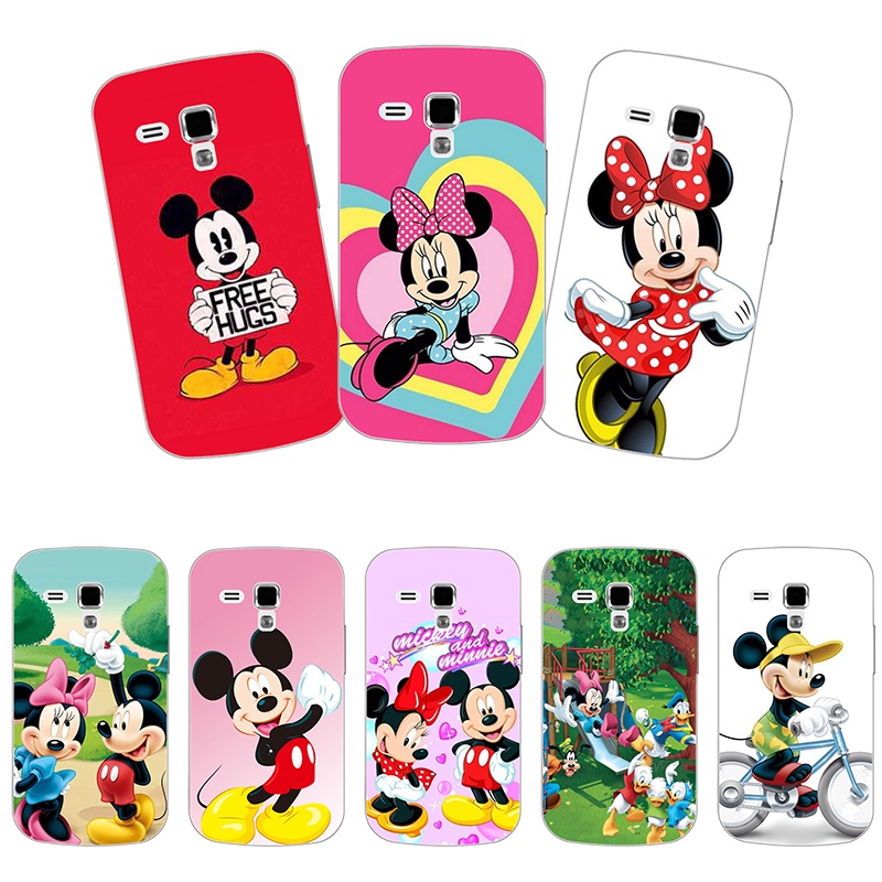 Ốp điện thoại in hình Mickey cho Samsung Galaxy S Duos GT S7562 GT-S7562 Trend Plus GT-S7580 GT-S7582