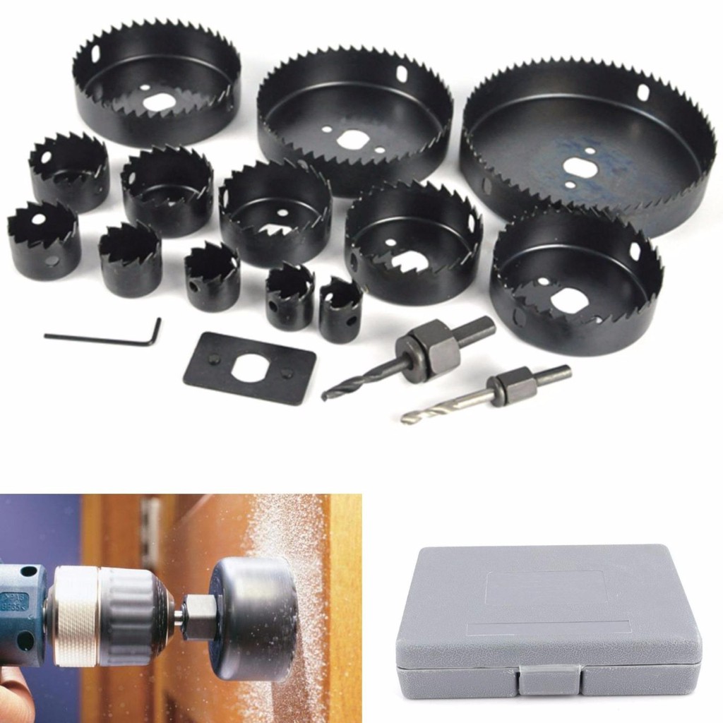 BỘ MŨI KHOÉT LỖ TRÒN 16 CHI TIẾT