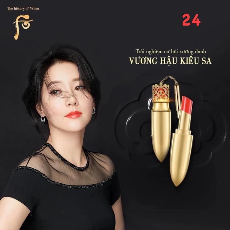 Son WHOO luxury lip rouge son môi chính hãng son cao cấp WHOO