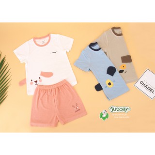Jb272 Bộ quần áo cài vai cộc tay Judoby (9-36M)