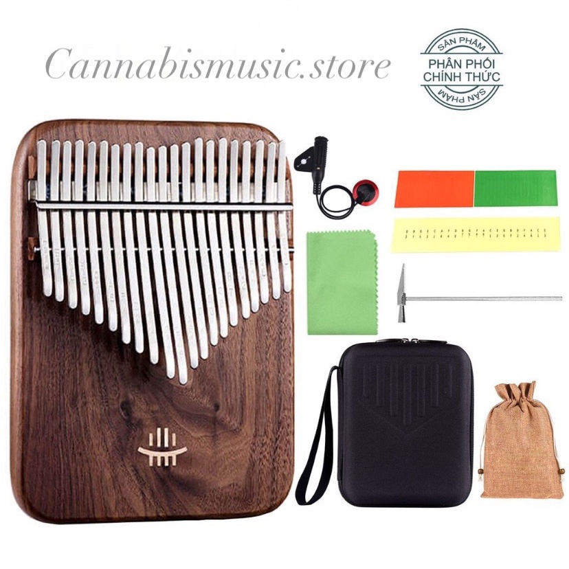 Đàn Kalimba 21 Phím Hluru KY21 - Kèm hộp chống sốc